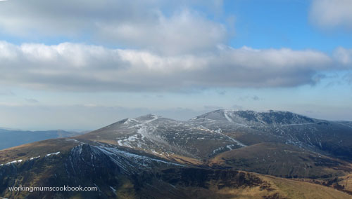 View of Skiddaw from Blencathra