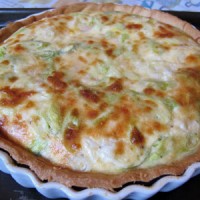 Ham, Spring Onion and Cheese Quiche