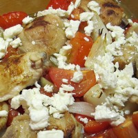 Paprika Chicken with Feta